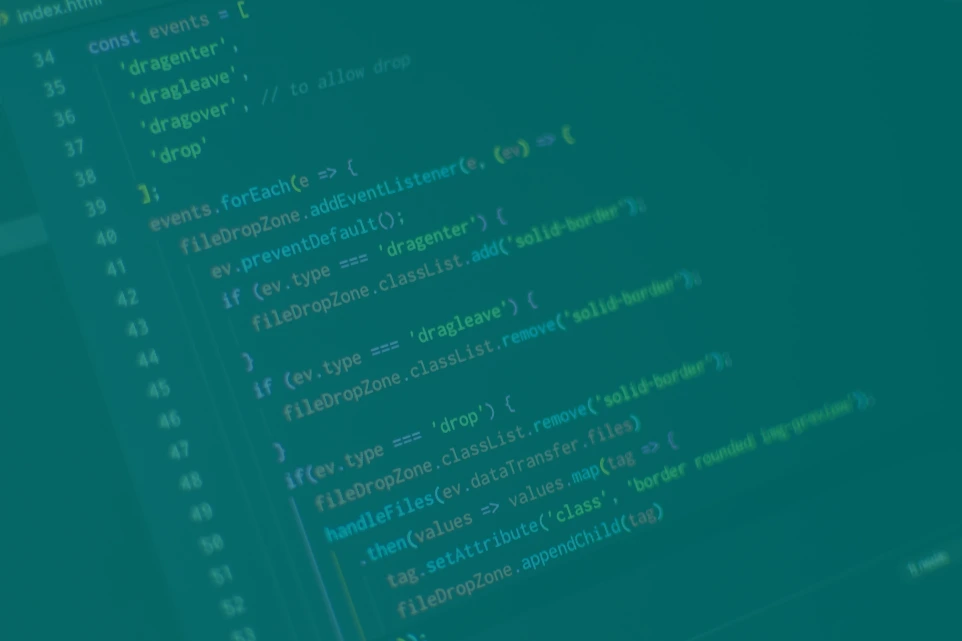 monitor displaying index.html codes